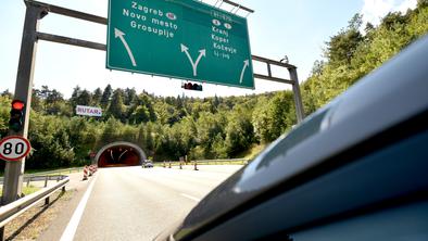 Na vzhodni ljubljanski obvoznici zaprt le še vozni pas
