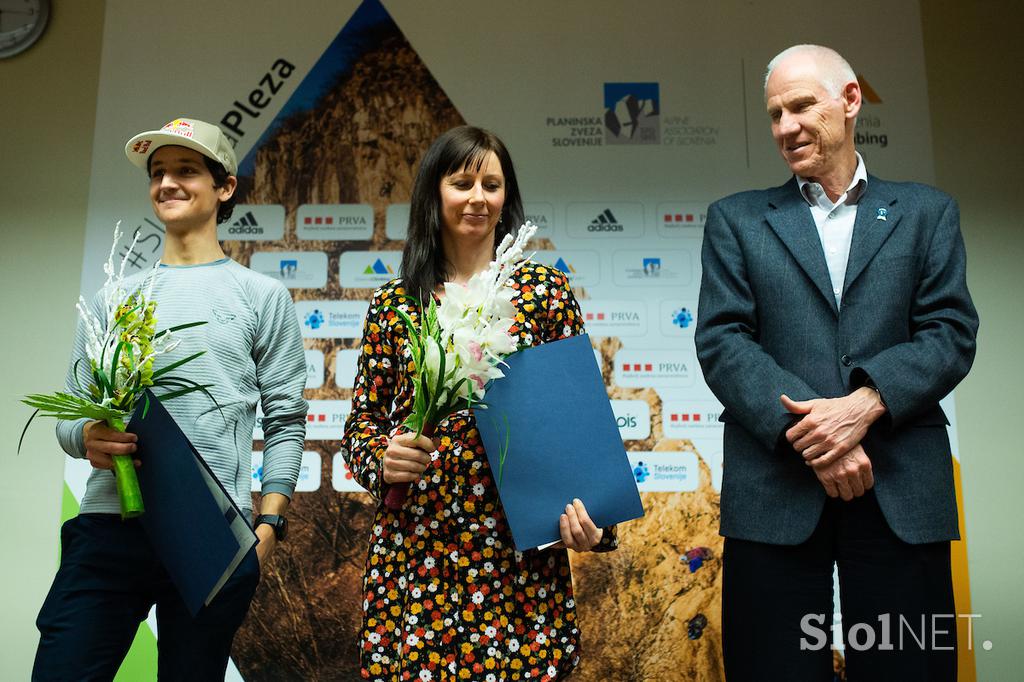 Alpinizem plezanje nagrade 2020