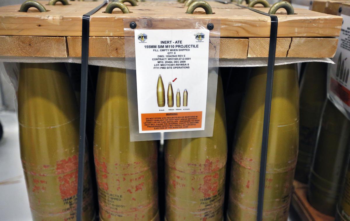 Granate 155 mm | Topniške granate potrebujejo za pripravo na kopensko invazijo na Gazo. | Foto Guliverimage