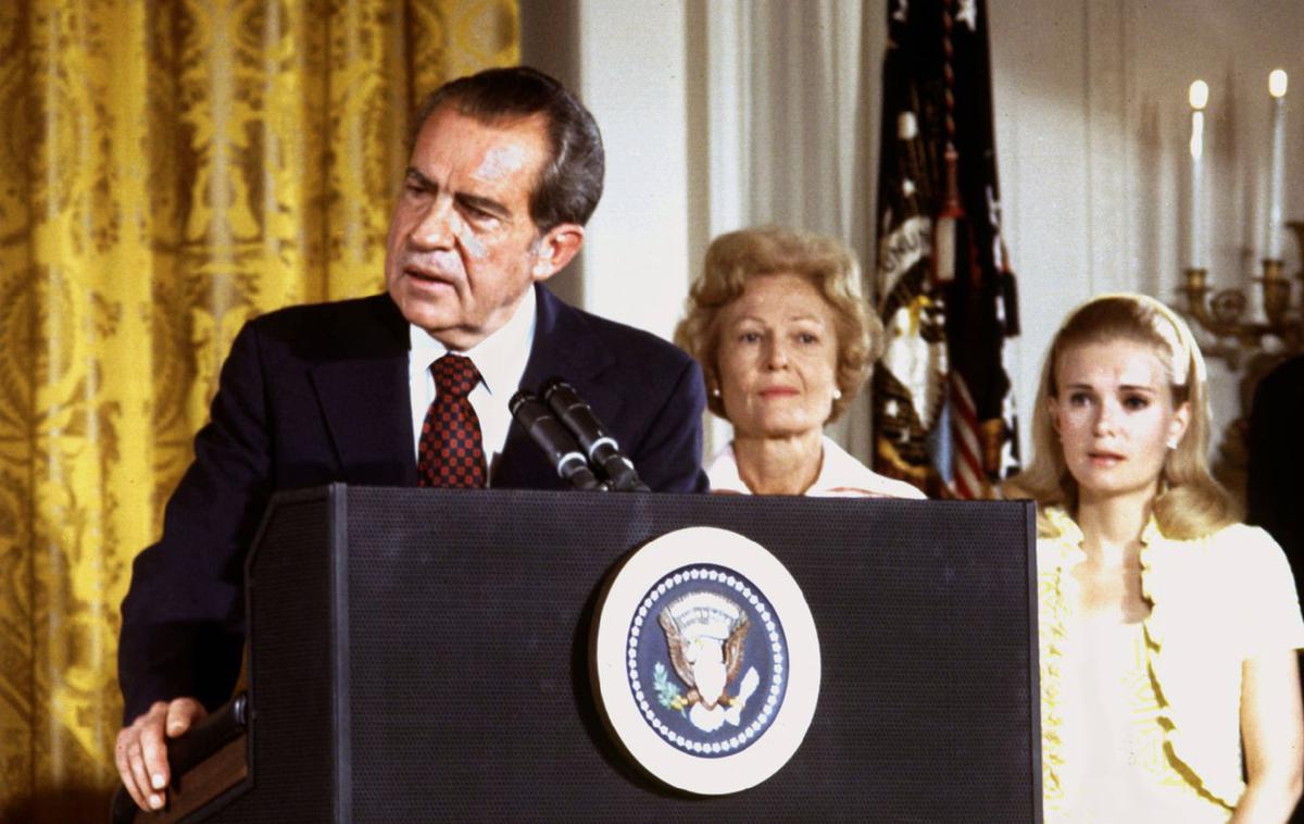 Richard Nixon, njegova žena Pat in hčerka Tricia | Foto Reuters
