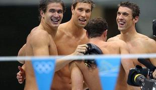 Phelps s štafeto do 22. olimpijske medalje