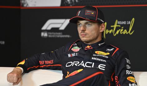 Verstappen po kvalifikacijah besen na novinarje