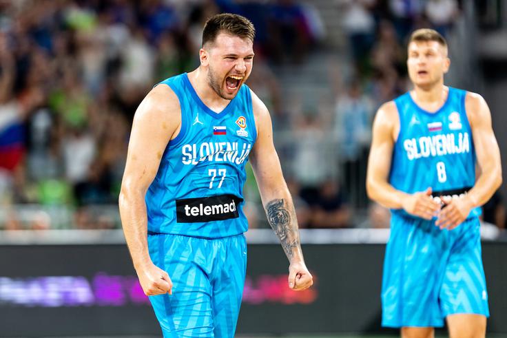Luka Dončić je v prvi četrtini dosegel 11 točk. | Foto: Matic Klanšek Velej/Sportida