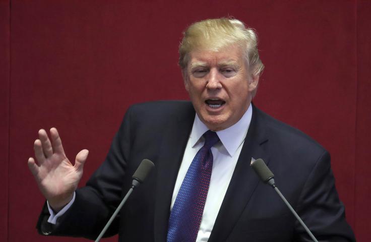 Trump je obsodil napad s kemičnim orožjem. | Foto: Reuters