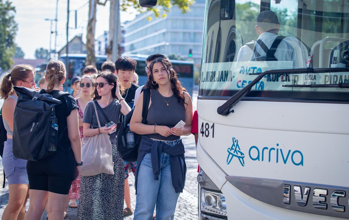 Glavna avtobusna postaja in glavn železniška postaja Ljubljana | Spremenjen cenik IJPP bodo z istim dnevom začeli uporabljati tudi izvajalci javnega avtobusnega prometa v Sloveniji. | Foto Gaja Hanuna