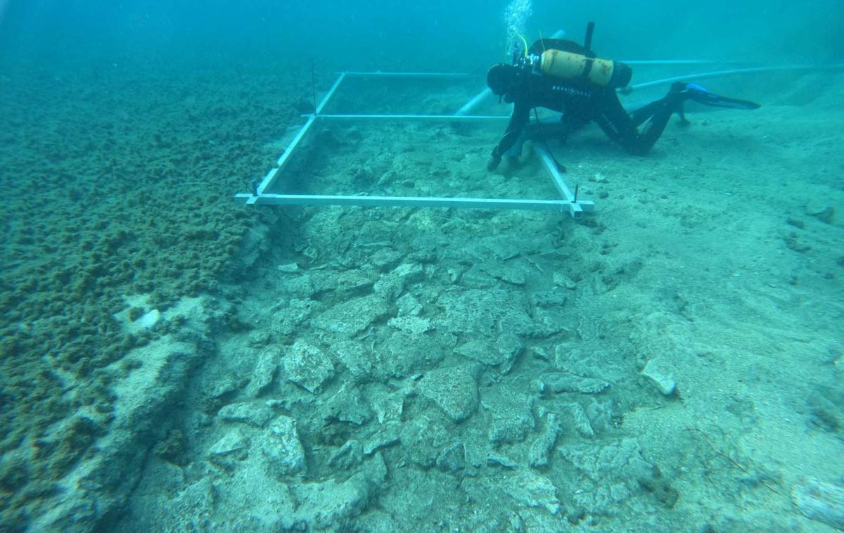 Korčula | Cesto so odkrili arheologi Univerze v Zadru.  | Foto STA