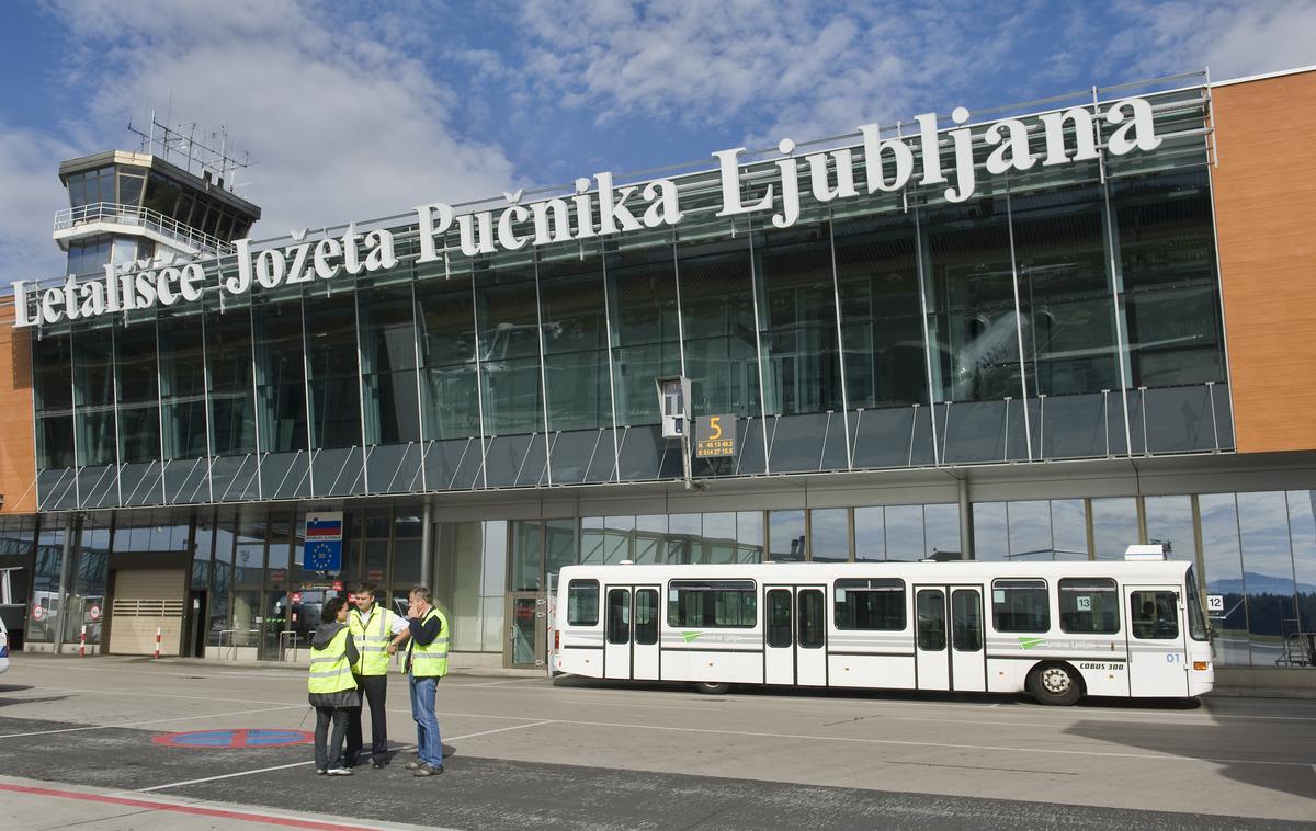 Letališče Jožeta Pučnika Ljubljana Brnik | V začetku tedna so prihod na Brnik napovedali trije letalski prevozniki. | Foto Bor Slana