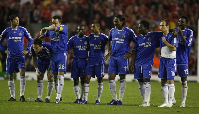 Sanje Chelseaja je leta 2007 po streljanju 11-metrovk v polfinalu lige prvakov uničil Liverpool. | Foto: Reuters