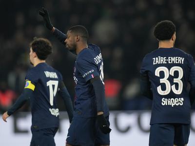 V živo: Dembele PSG približal prvi lovoriki v letu 2026