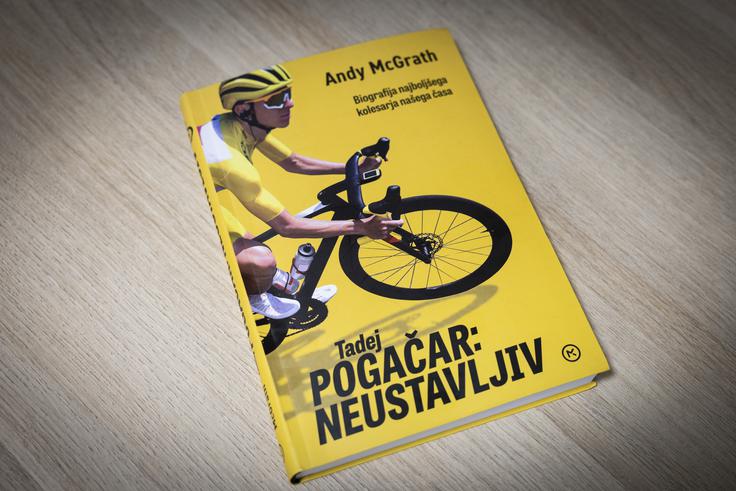 Slovenski prevod biografske knjige o Tadeju Pogačarju je izšel pri Mladinski knjigi. | Foto: Bojan Puhek