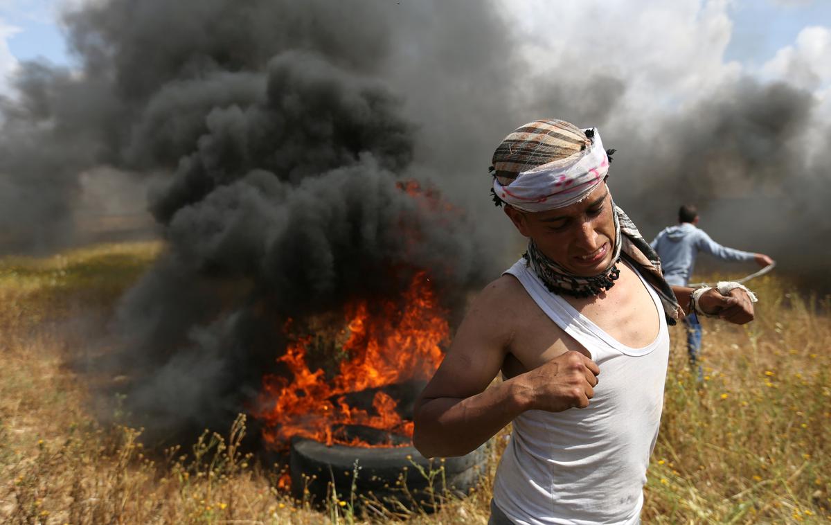 Spopadi ob izraelski meji | Foto Reuters
