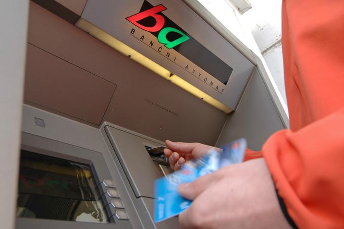 Bankomat | Foto: STA ,