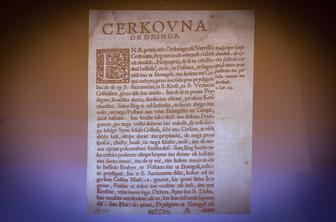 Ob jubileju Cerkovne ordninge v NUK razstavljen original