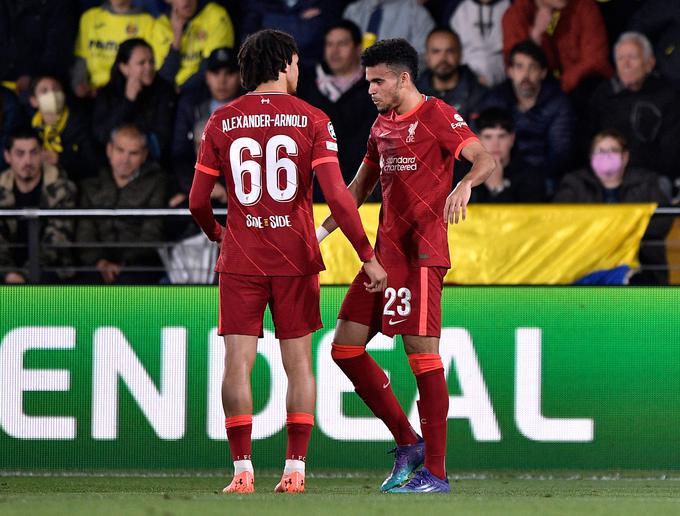Luis Diaz je v drugem polčasu poživil igro Liverpoola. | Foto: Reuters