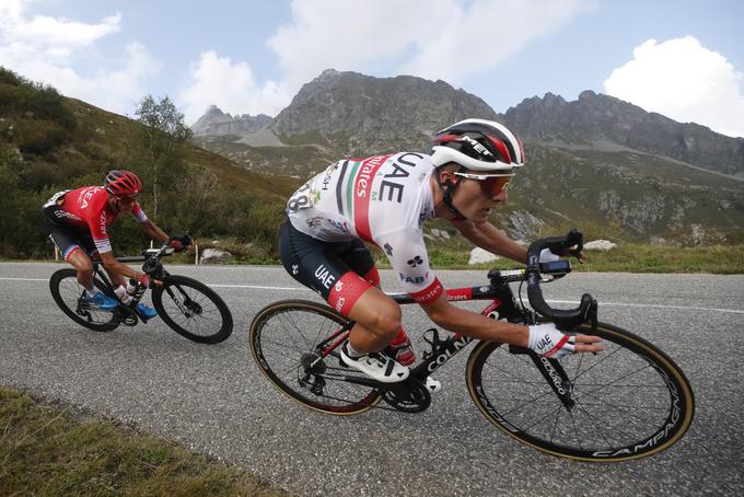 Jan Polanc ima v Španiji močne noge. | Foto: Reuters