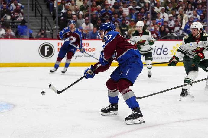 Colorado Avalanche | Colorado Avalanche je odličen v napadu, a ga je Minnesota Wild na zadnji tekmi zaustavila. | Foto Reuters