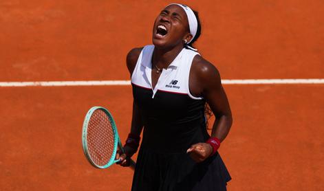 Gauff in Alcaraz že v polfinalu