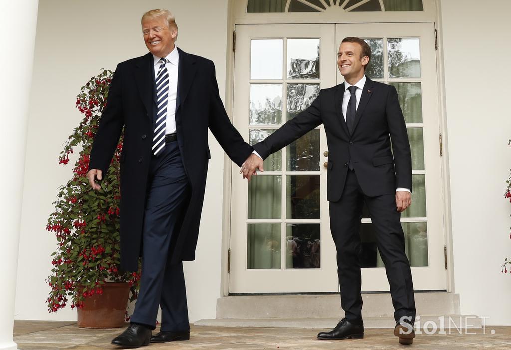 Trump in Macron
