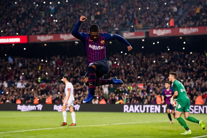 Malcom | Mladi Brazilec Malcom je dosegel drugi gol v majici Barcelone, h kateri je poleti za 41 milijonov evrov prišel iz Bordeauxa. | Foto Getty Images