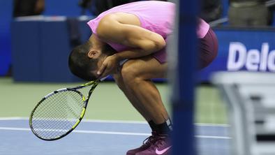 Alcarazu zmaga, Trump pa je krojil potek dvoboja #video