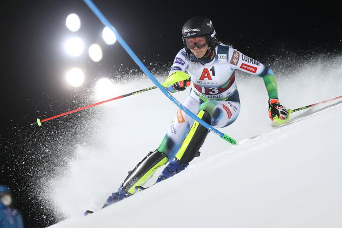 Ana Bucik je zadnji slalom pred olimpijskimi igrami končala na 12. mestu. | Foto: Guliverimage/Vladimir Fedorenko