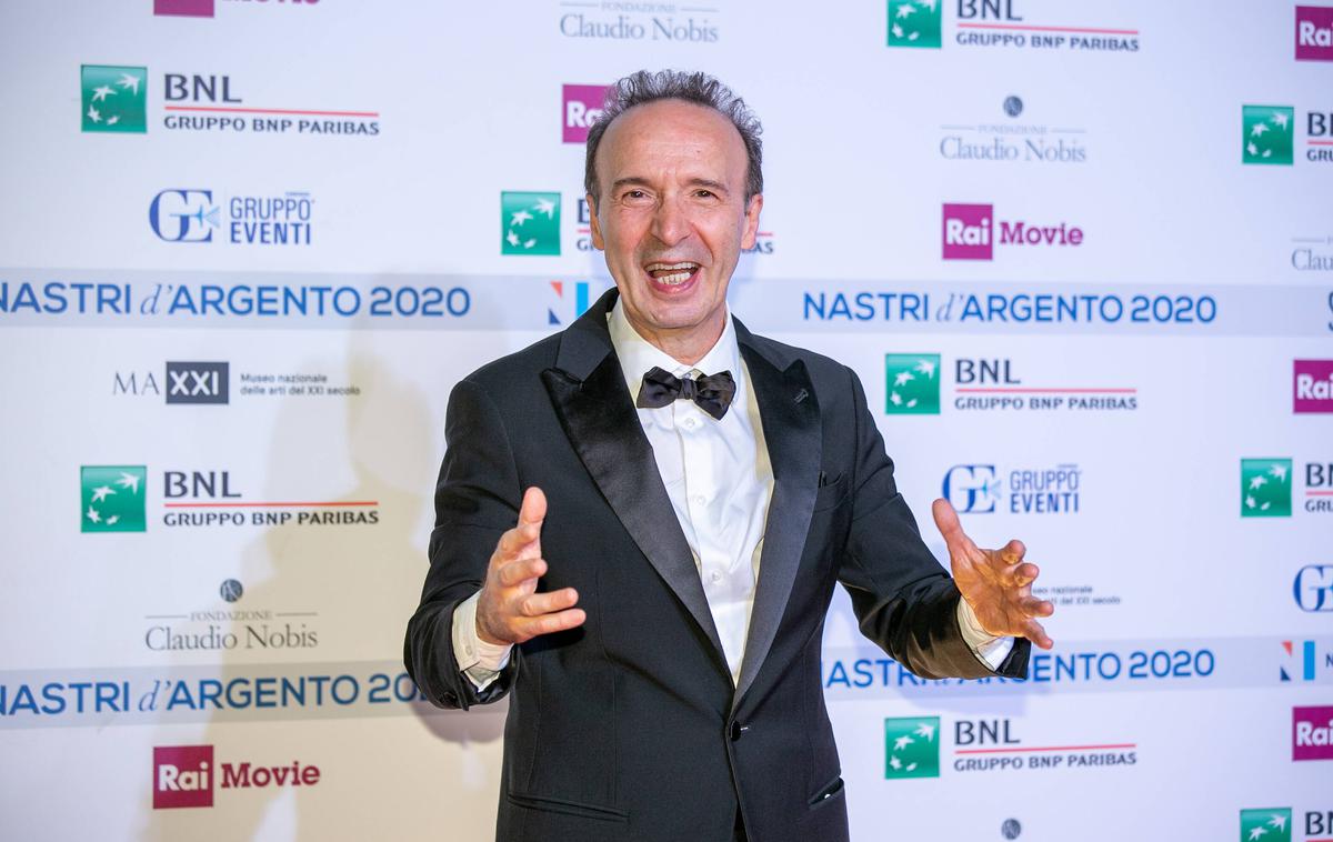 Roberto Benigni | Na 78. mednarodnem filmskem festivalu v Benetkah bodo zlatega leva za življenjsko delo podelili italijanskemu igralcu in režiserju Robertu Benigniju. | Foto Guliverimage