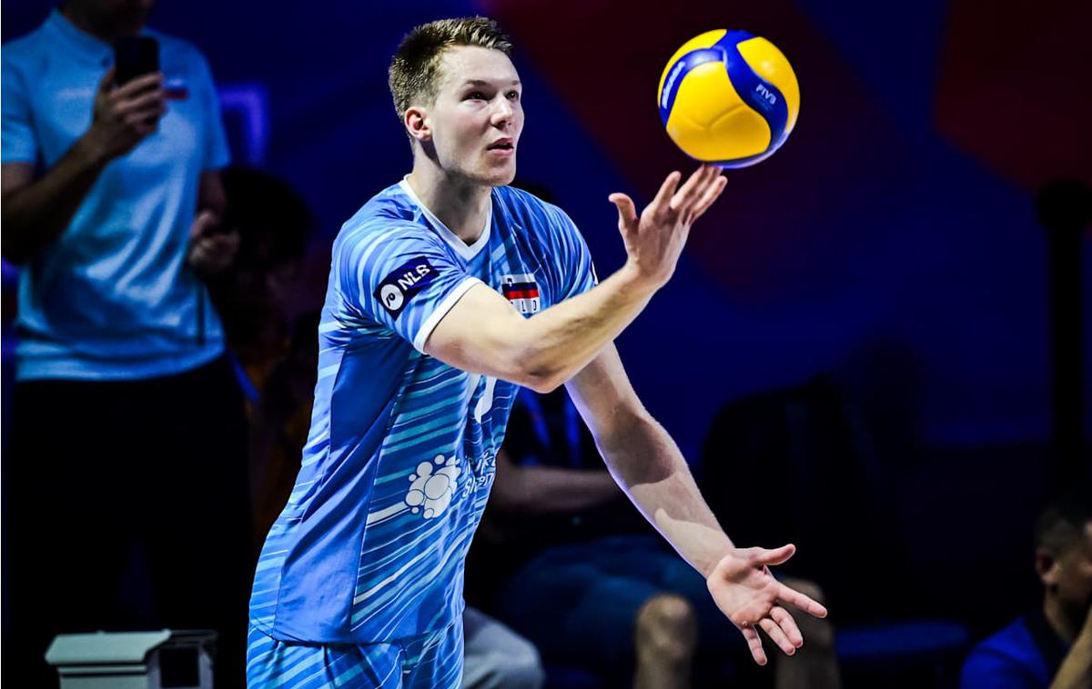 slovenska odbojkarska reprezentanca : Francija | Foto VolleyballWorld