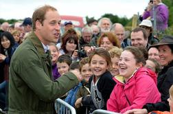 Princ William izbral botra za svojega sina