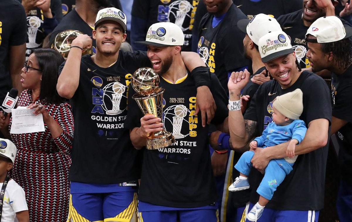 Golden State | Golden State je izkoristil prvo zaključno žogo in postal prvak lige NBA. Že četrtič v zadnjih osmih letih. | Foto Reuters