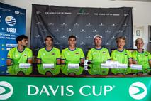 Slovenska teniška reprezentanca, Davisov pokal