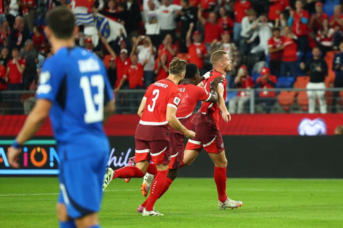 kvalifikacije za SP 2026 Slovenija Švica Nico Elvedi |  Nico Elvedi je sredi prvega polčasa Švico popeljal v vodstvu z 1:0. | Foto Reuters
