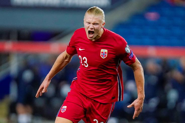 Erling Braut Haaland je v izjemni strelski formi. | Foto: Reuters
