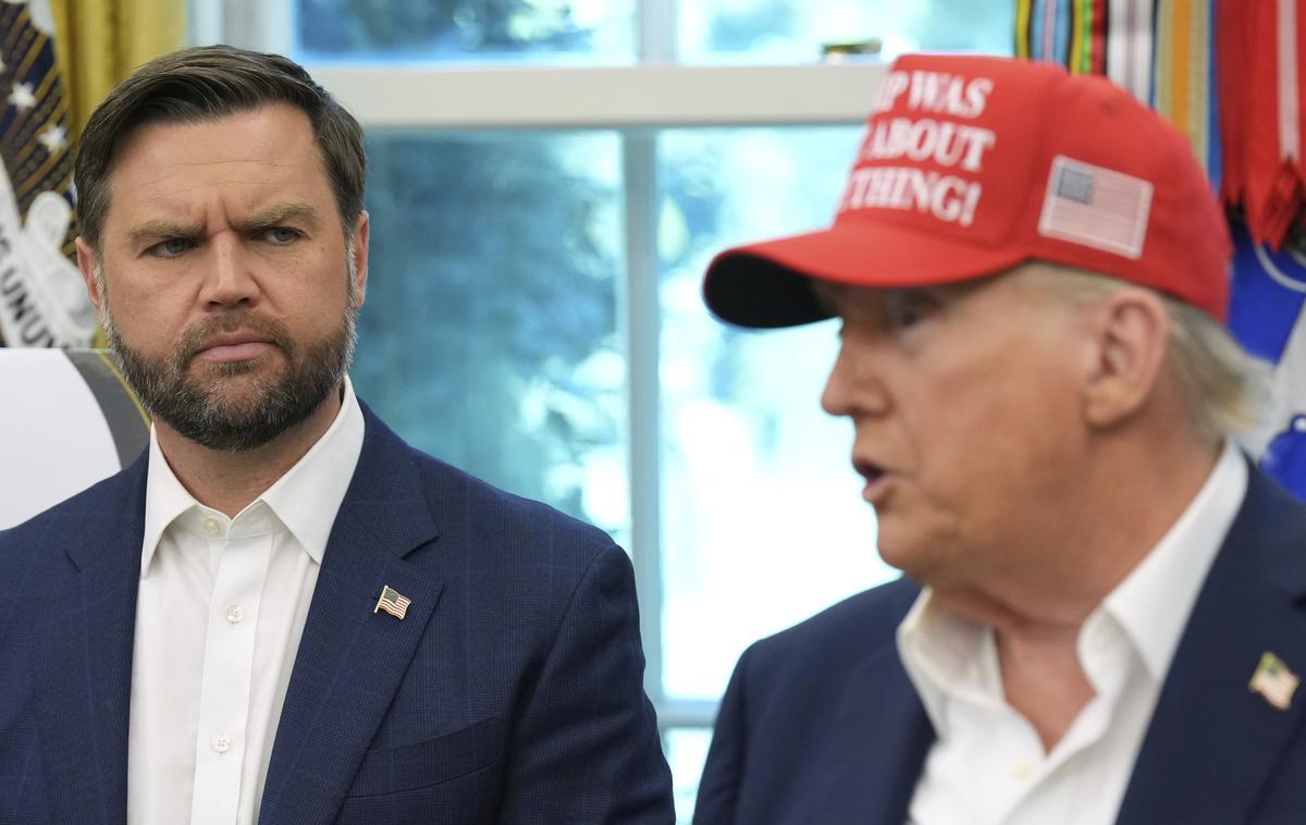 JD Vance in Donald Trump | Hekerji so ameriškega predsednika Donalda Trumpa in podpredsednika JD Vancea napadli med njuno predsedniško kampanjo. | Foto Gulliverimage