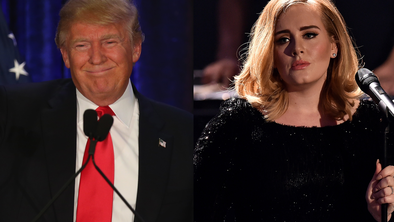 Trump je zdaj ujezil še Adele