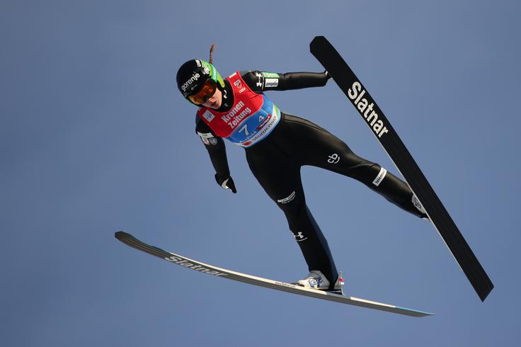 Urša Bogataj bo okrevala pol leta. | Foto: Reuters