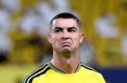 Zaradi rakete se je oglasil alarm. Ronaldo je moral počakati v predoru, nato pa ...