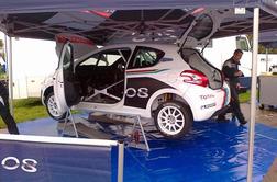 Rok Turk testiral novega peugeota 208 R2