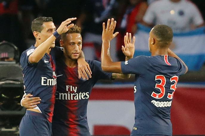 PSG Neymar | Neymar je dosegel prvi zadetek PSG v novi sezoni francoskega prvenstva. | Foto Reuters