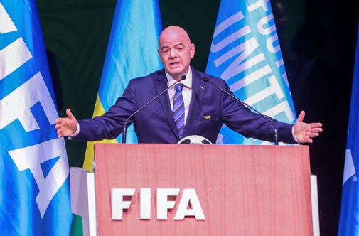 Infantino tretjič okronan za predsednika: Fifin denar je vaš denar