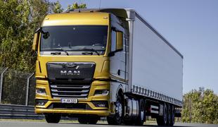 Podatki o novih tovornjakih v Sloveniji, ki lahko skrbijo