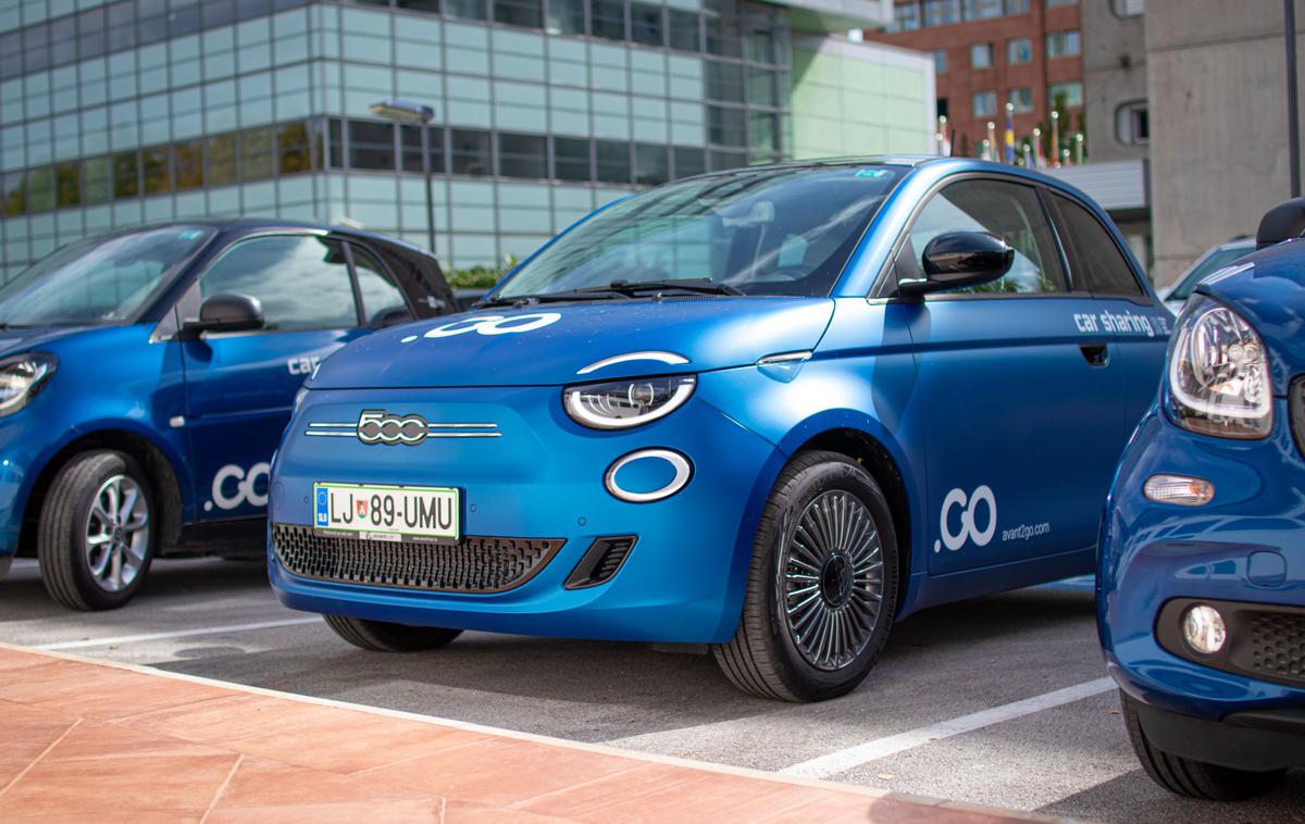 Avant2Go car sharing | V sistem je trenutno vključenih več kot 400 električnih avtomobilov petih različnih proizvajalcev (Smart, Renault, Fiat, BMW in Volkswagen). | Foto Avant2Go