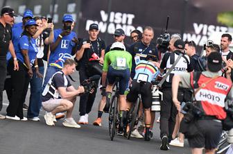 Lapsus: predsednik Mednarodne kolesarske zveze za zmago čestital Pogačarju!