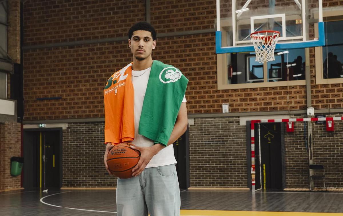 Cameron Houindo | 17-letni francoski košarkar Cameron Houindo je najnovejša okrepitev Cedevite Olimpije. | Foto Cedevita Olimpija Ljubljana