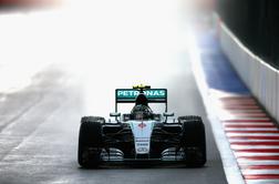 Rosberg najhitrejši na tretjem treningu v Sočiju, nesreča Sainza