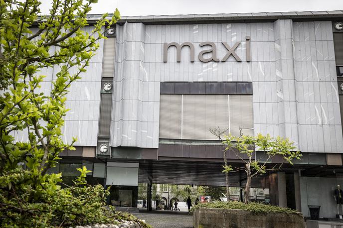 Maximarket, Maxi, onesnažena voda, okužba. | Kdo bo novi najemnik, še ni znano. Prav tako ni znana časovnica. | Foto Bojan Puhek