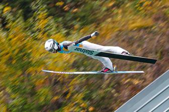 Nika in Domen Prevc zmagovalca kvalifikacij