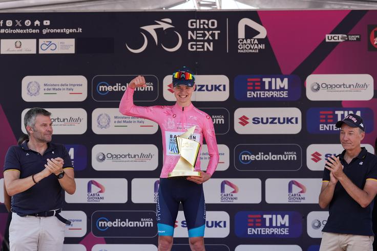 Naslov državnega prvaka med mlajšimi člani bo lovil Jakob Omrzel, zmagovalec nedavne Dirke po Italiji za mlade.  | Foto: LaPresse