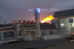 Ukrajinci zadeli na loteriji: tovarna je v plamenih #video