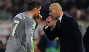 Kapetan Reala nezadovoljen, Zidane podprl Ronalda