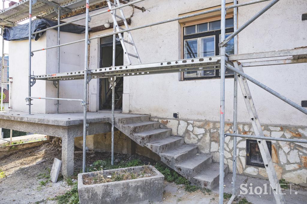 Vila Trbovlje obnova